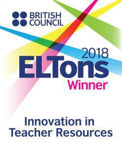 PronPack by Mark Hancock won the Innovation in Teacher Resources ELTon 2018 award.